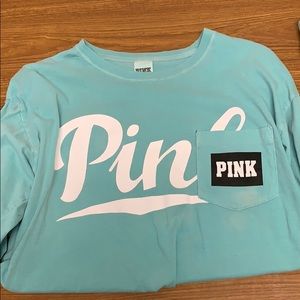 Long Sleeve PINK oversized shirt